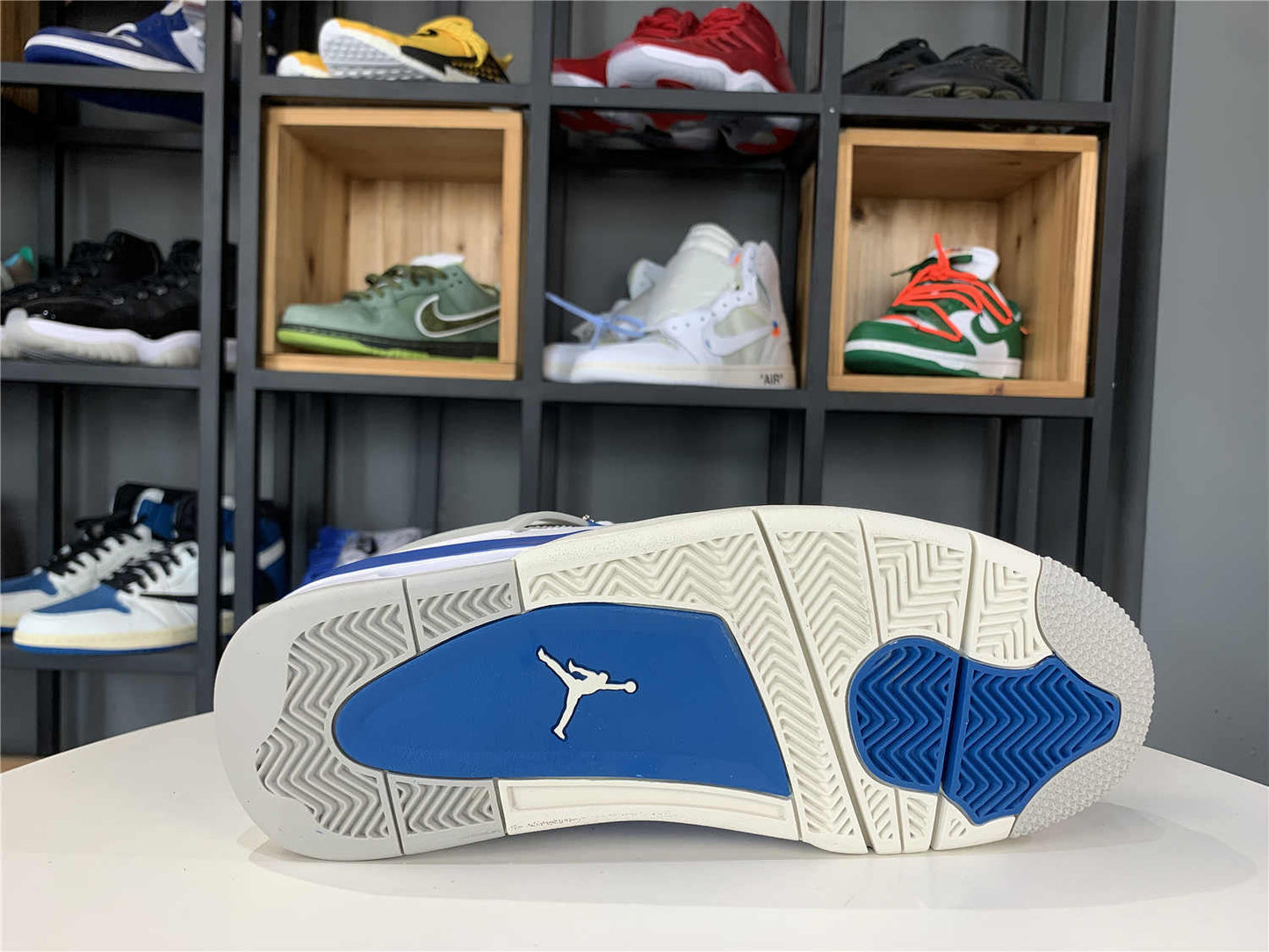AJ4 Retro Military Blue '2012' Sneaker