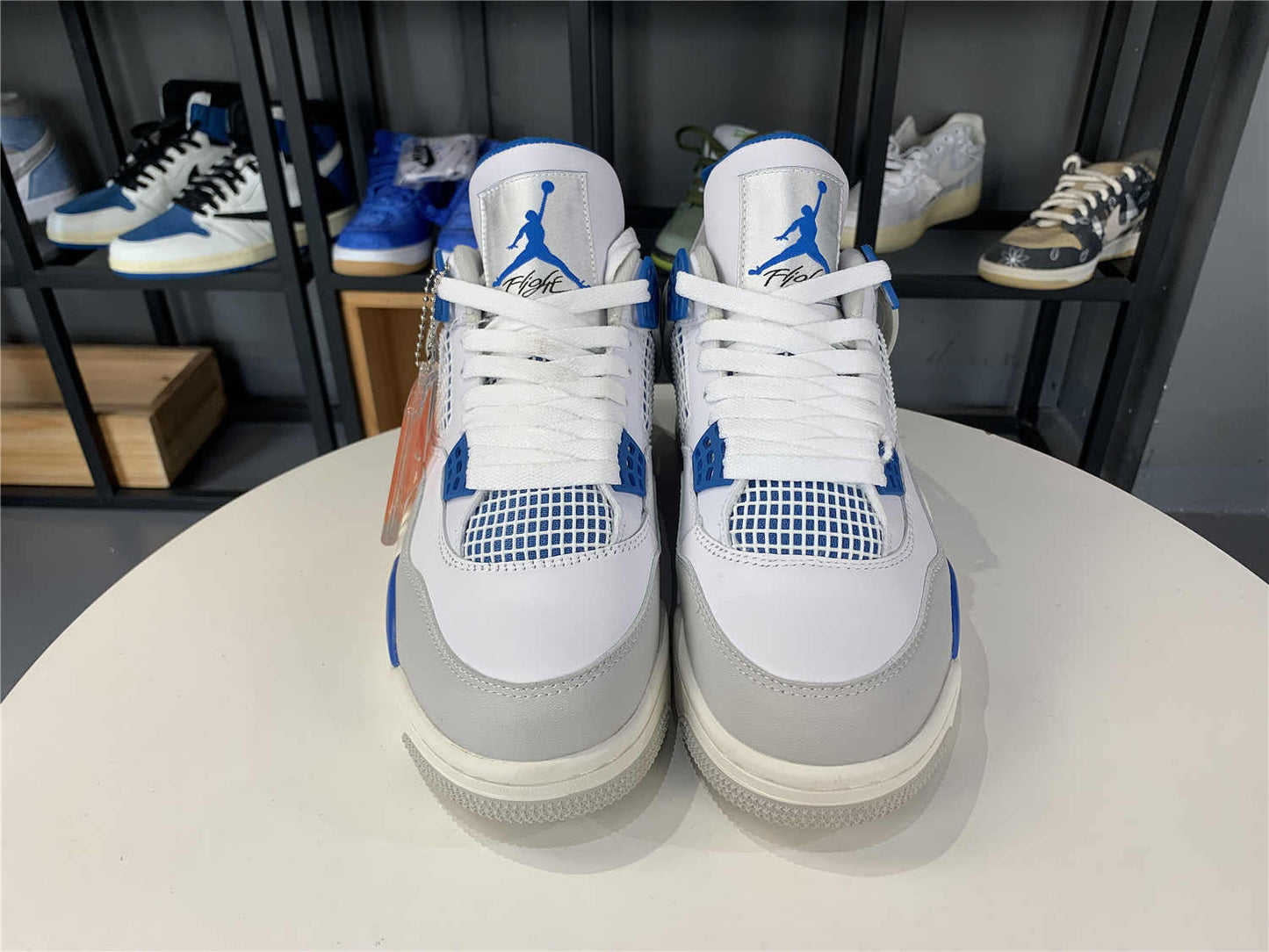 AJ4 Retro Military Blue '2012' Sneaker