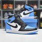 Jordan 1 Retro High  UNC Toe Sneaker