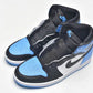 Jordan 1 Retro High  UNC Toe Sneaker