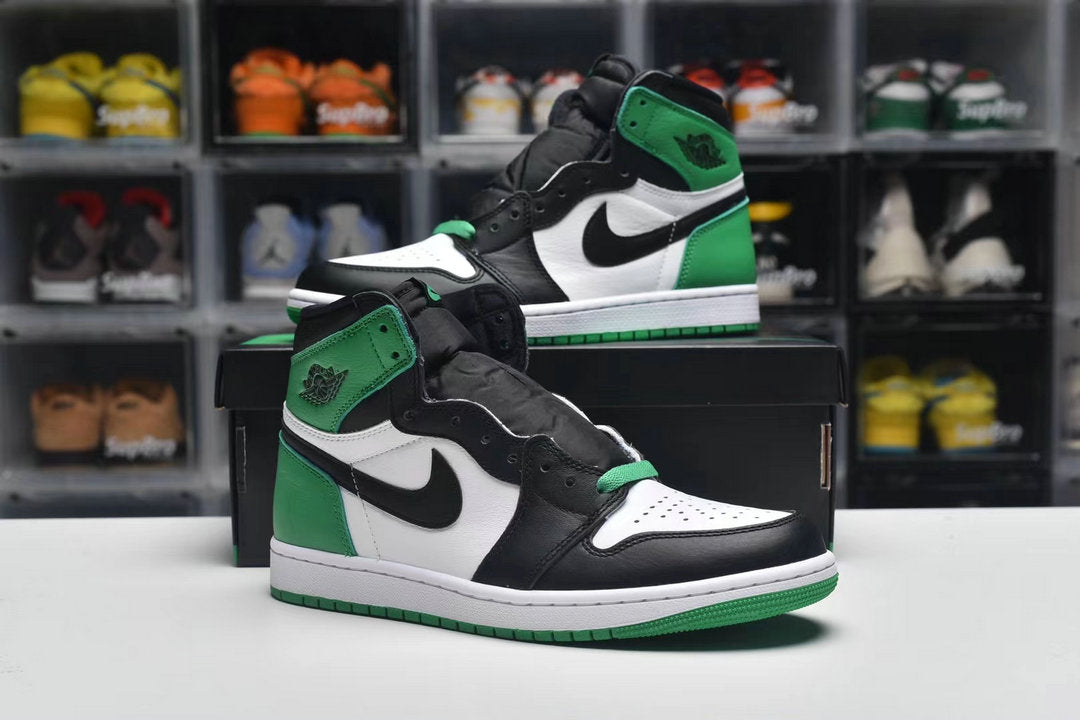 Air Jordan 1 High Lucky Green Sneaker