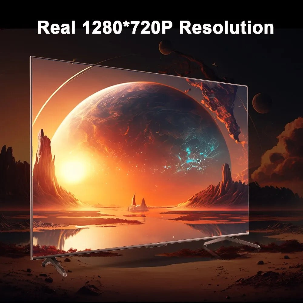 4K Smart Projector Android 11 Dual Wifi6 Home Cinema Projector