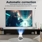 4K Smart Projector Android 11 Dual Wifi6 Home Cinema Projector