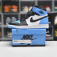 Jordan 1 Retro High  UNC Toe Sneaker