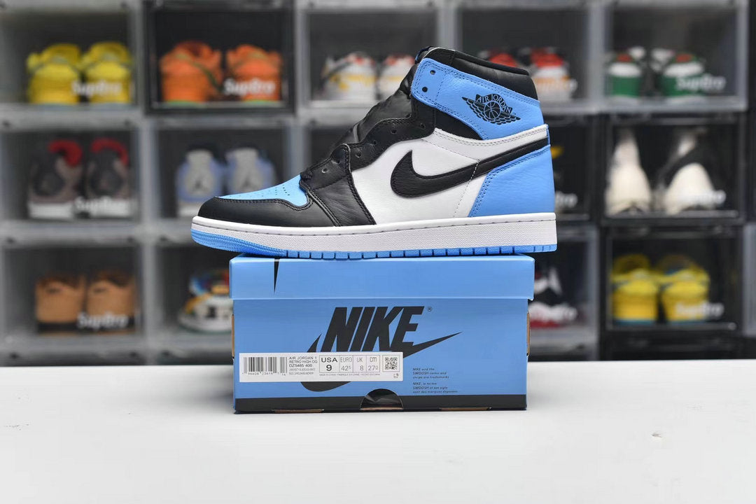 Jordan 1 Retro High  UNC Toe Sneaker