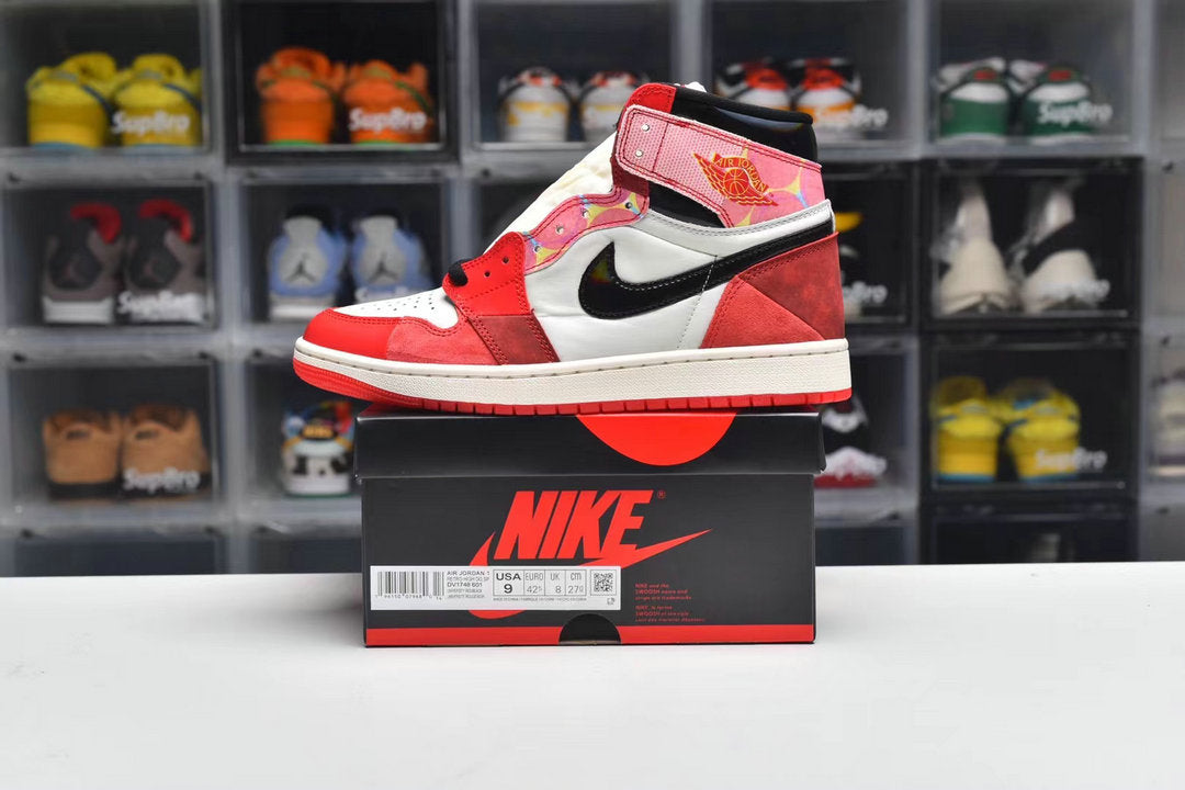 Air jordan 1 high Spider Man Sneaker