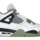 AJ4 Oil Green Sneaker
