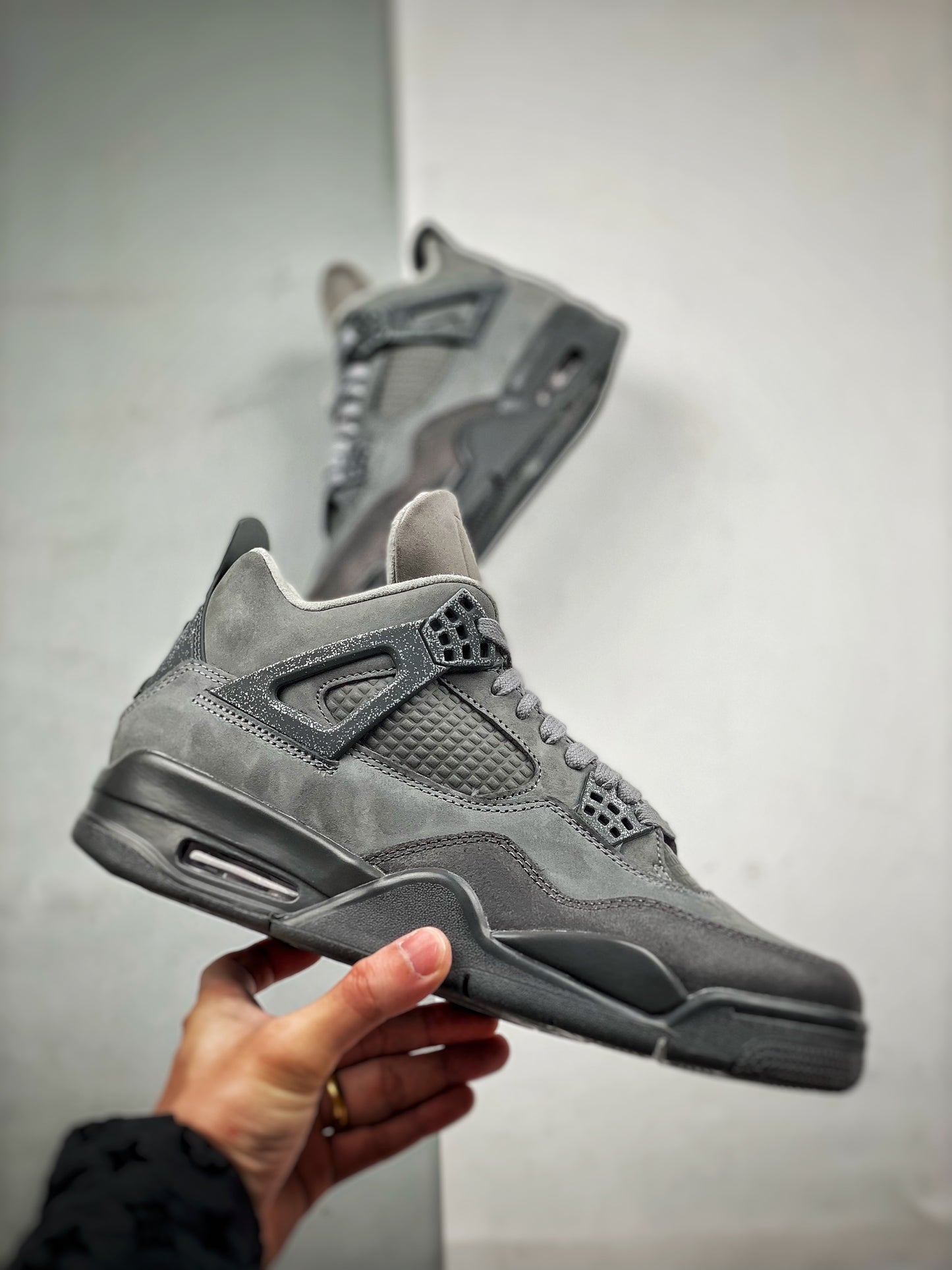 AJ4 SE Paris Olympics Wet Cement Sneakers