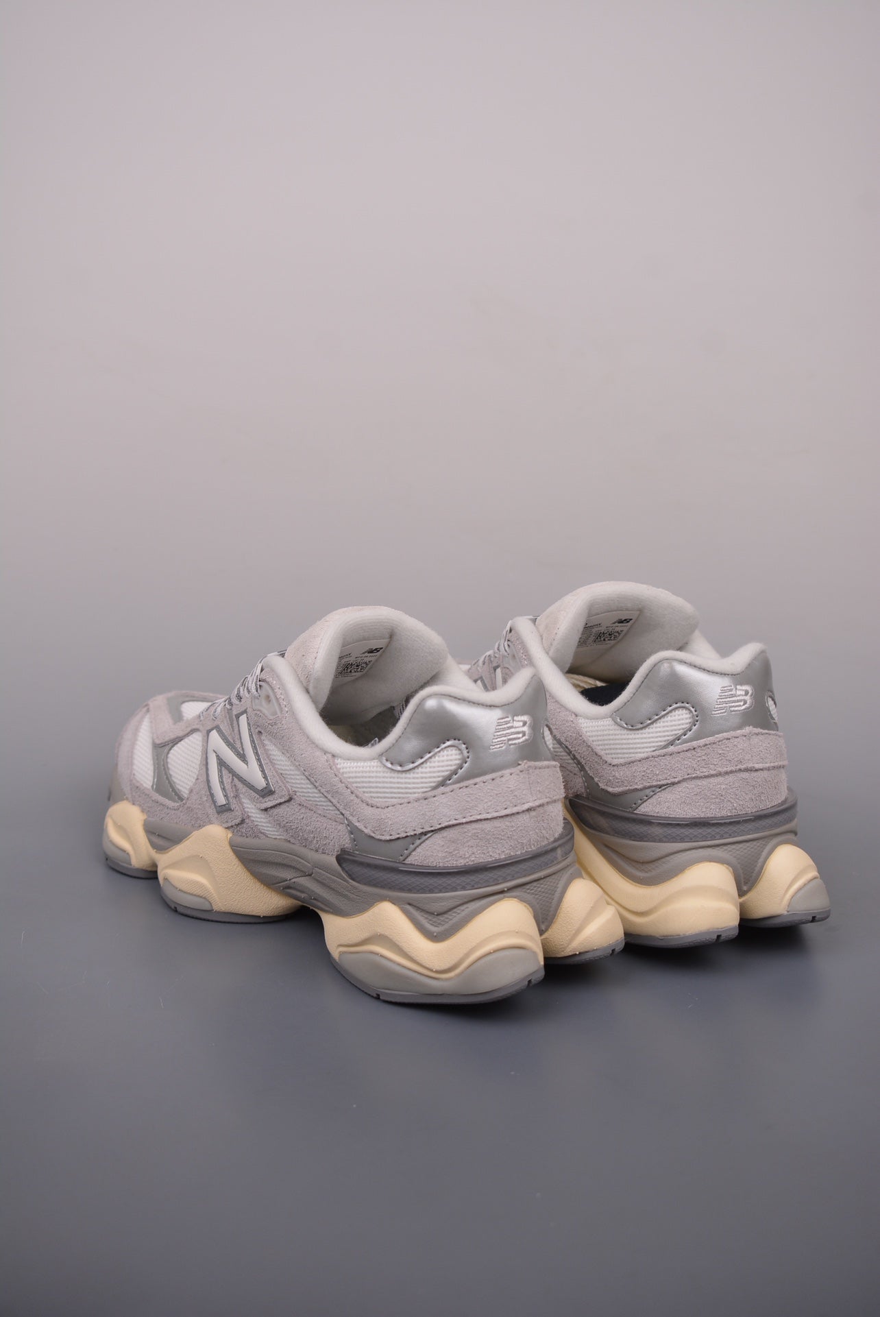 New Balance 9060 Light Grey White"