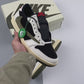 TRVS & Air Jordan 1 Olive Sneaker