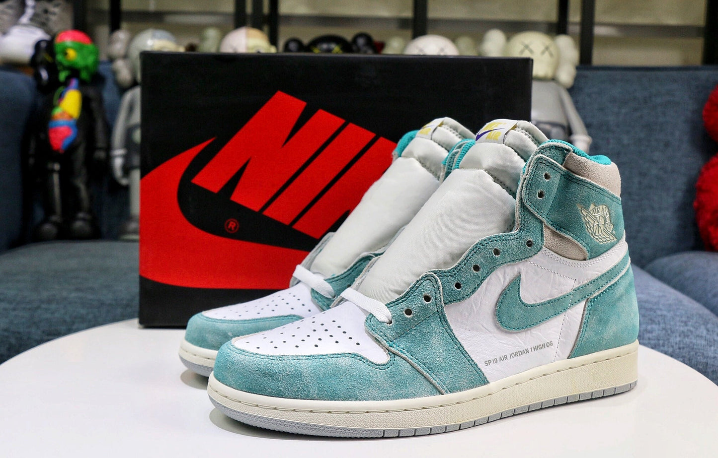 AJ1 Retro High Turbo Green Sneaker