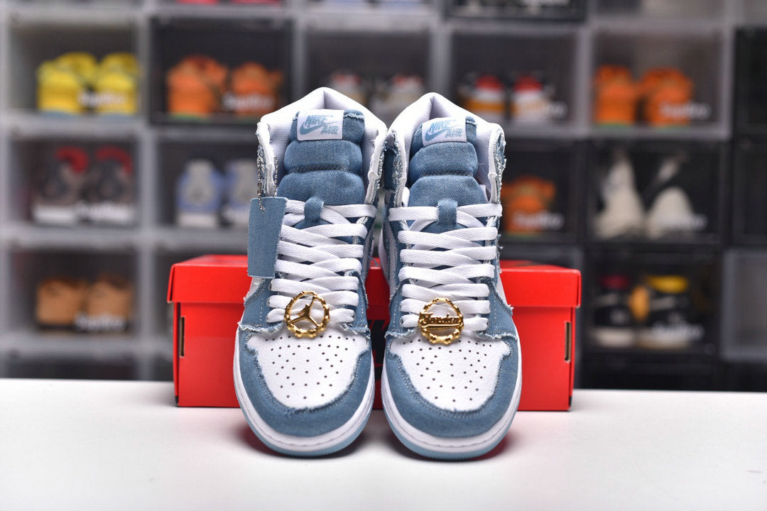 AJ1 High Denim Sneaker