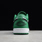 AJ1 LOW GREEN SNEAKER