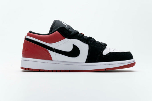 AJ1 Low Black Toe Sneaker