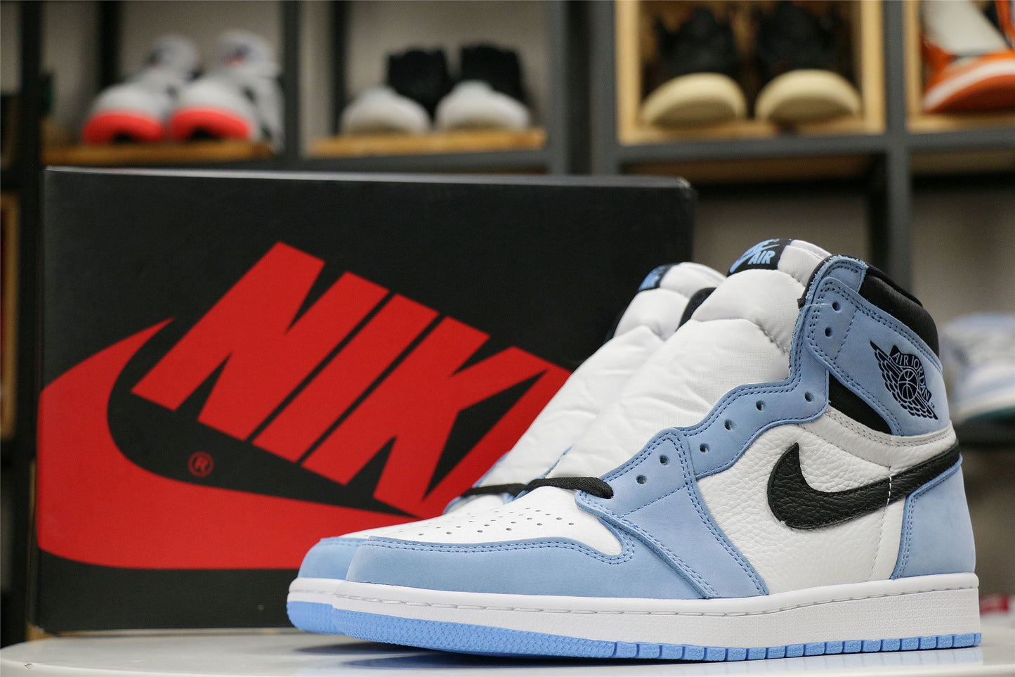 AJ1 University Blue Sneaker – pukkashopeu