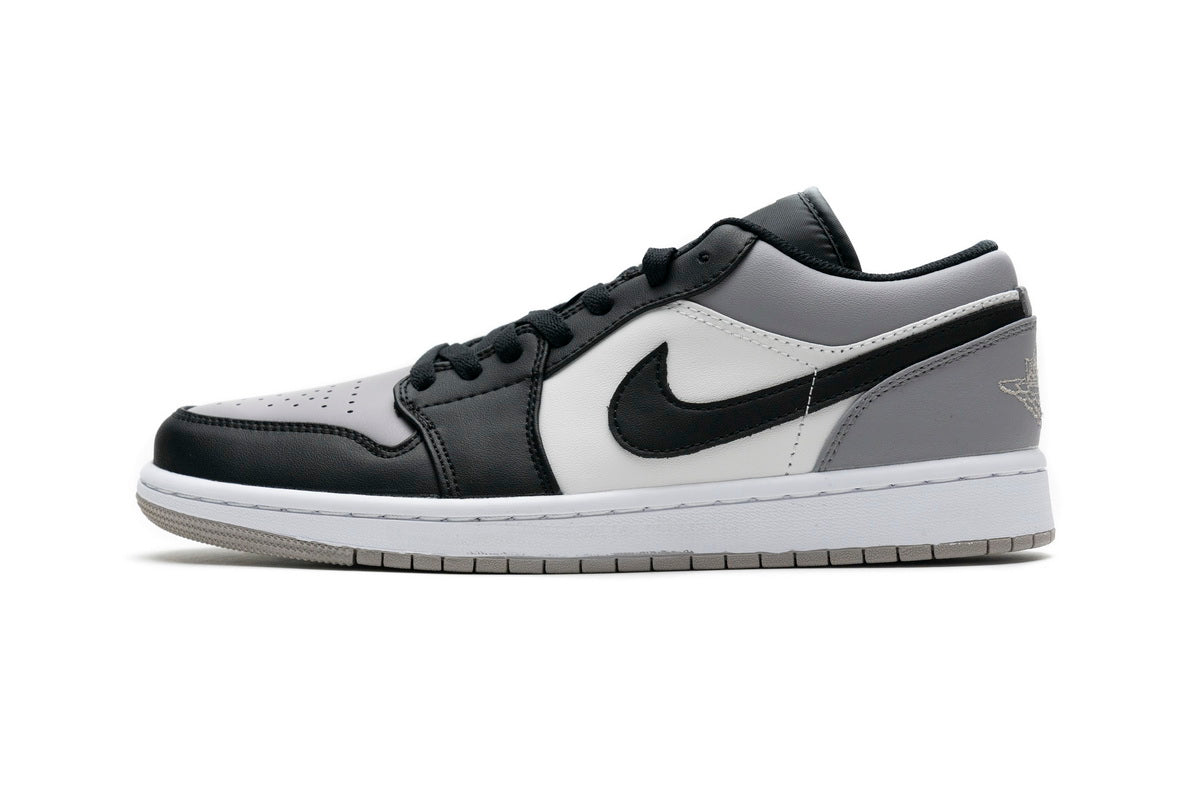 AJ1 Low White Atmosphere Black Sneaker