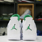 AJ4 Metallic Green Sneaker