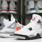 AJ4 White Cement Sneaker