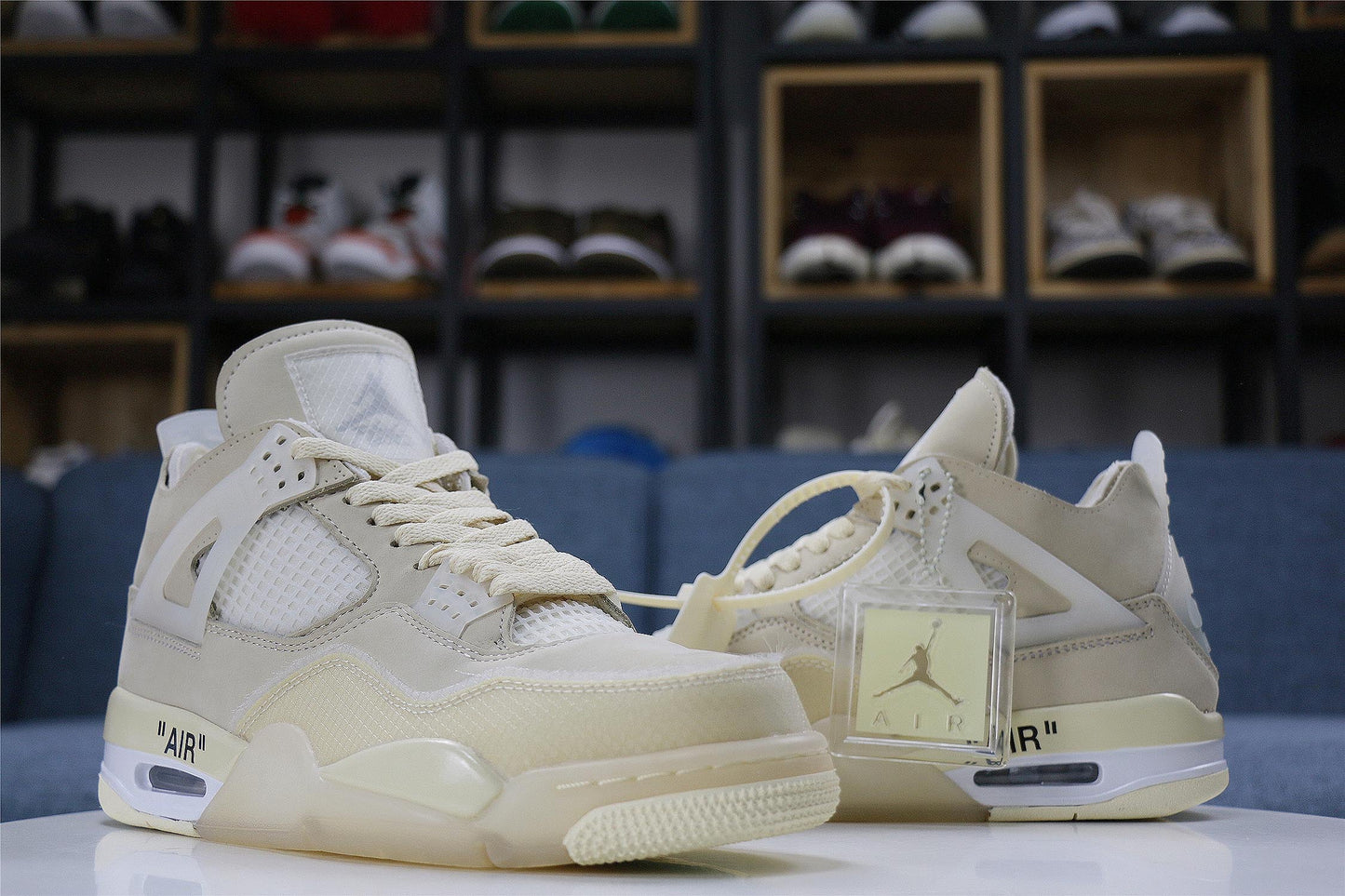 AJ4 OW SAIL SNEAKER