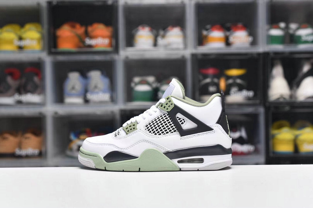 AJ4 Oil Green Sneaker