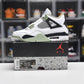AJ4 Oil Green Sneaker