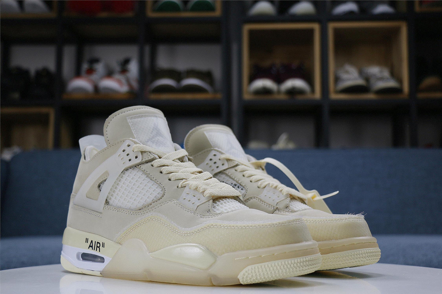 AJ4 OW SAIL SNEAKER