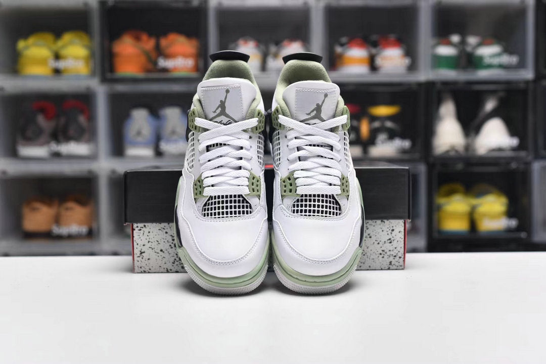 AJ4 Oil Green Sneaker